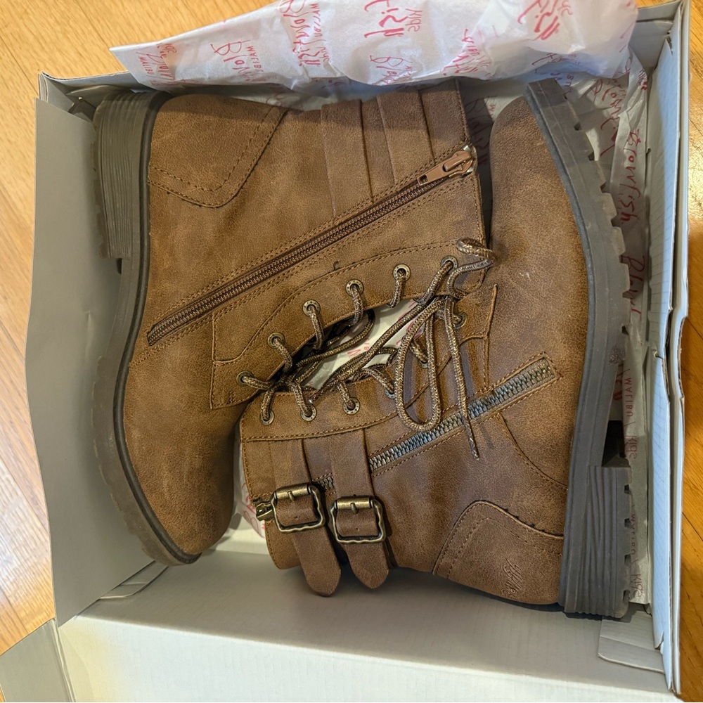 Blowfish Brown Ankle Boots Prospector